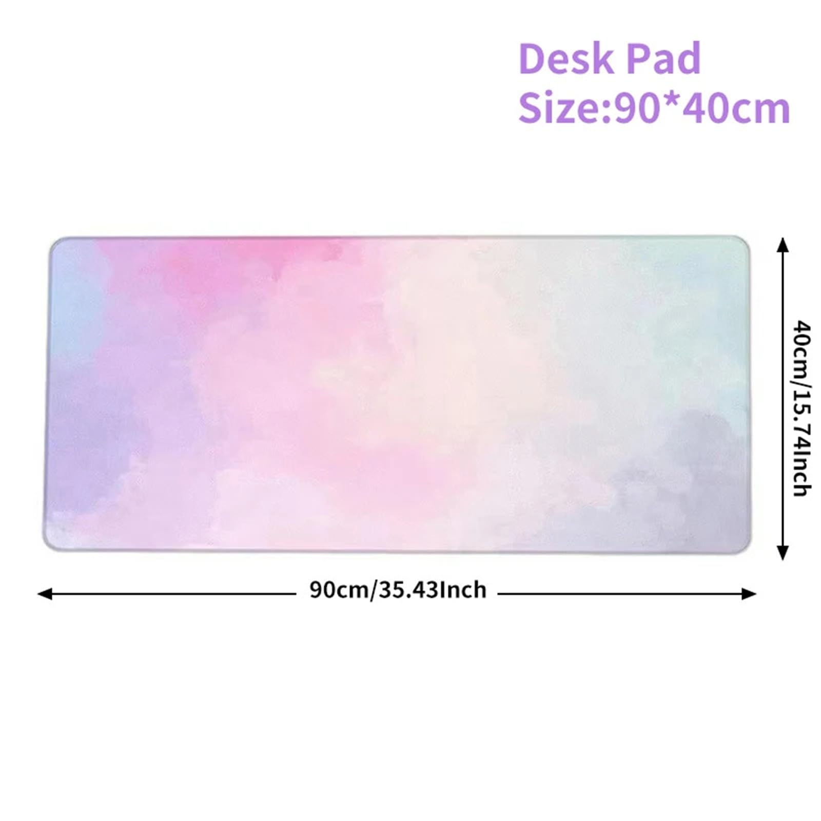 Tappetino Mouse Con Poggiapolsi Set poggiapolsi in memory foam Cloud | Supporto for tastiera e mouse, laptop antiscivolo for casa e ufficio(3 in 1 set7)