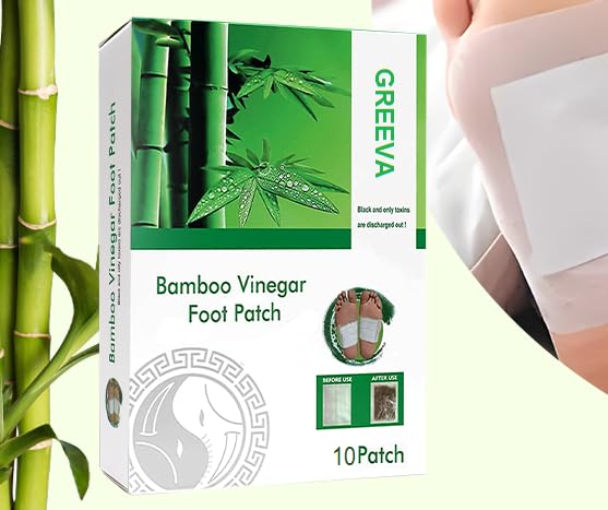 GREEVA Premium Detox Foot Patches,Cleansing Toxin Remover Foot Pads,Pain Relief,Stress Relief Sleep Patch For Detoxification,For Men&Women(Pack Of 1) (B0CFHTJ4LF) Amazon Price History, Amazon Price Tracker