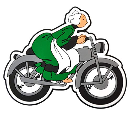 Plastoy Magnet Vintage 2D BECASSINE A Moto