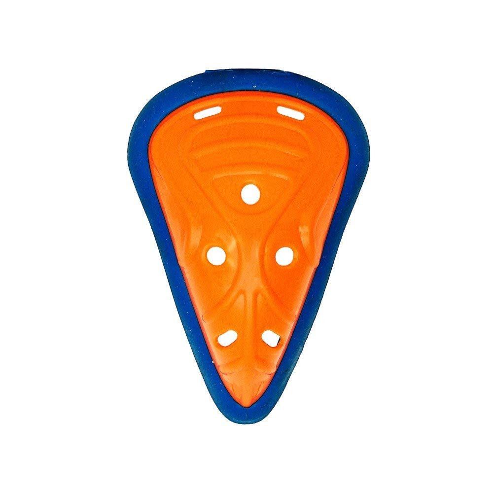 Sujata Sports Abdominal Guard (Extremely Soft Outer Rubber) - Blue, Orange, White, Yellow | Pack of 4, Men’s Groin Protector, Cricket Safety Gear 4