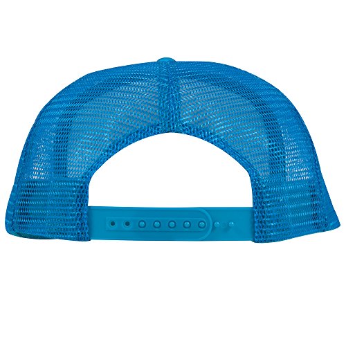 Image of OTTO Neon Polyester Foam Front 5 Panel High Crown Mesh Back Trucker Hat