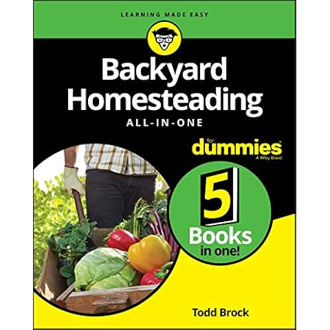 Backyard Homesteading All-in-One For Dummies Cover