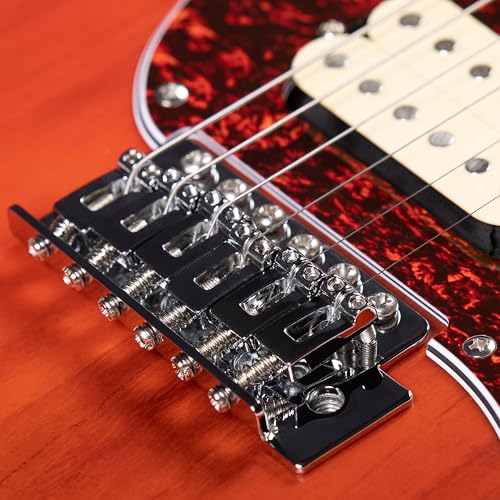 Image of Grote Electric Solid Body Guitar Modern-GST For Beginners (Coma Red)