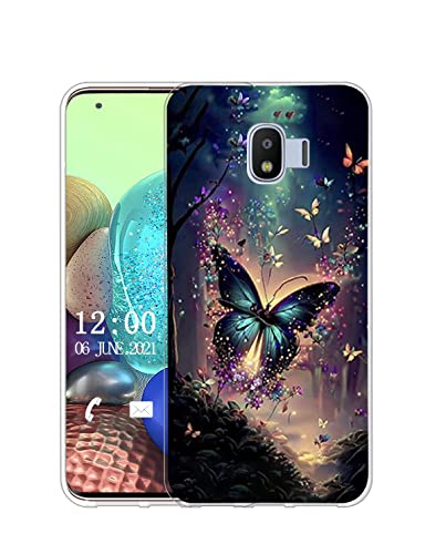 Sunrive Coque Compatible avec Samsung Galaxy Grand Prime Pro (2018)/J2 Pro 2018,Silicone Étui Housse Protecteur Souple Gel Transparent Back Cover Mignon...