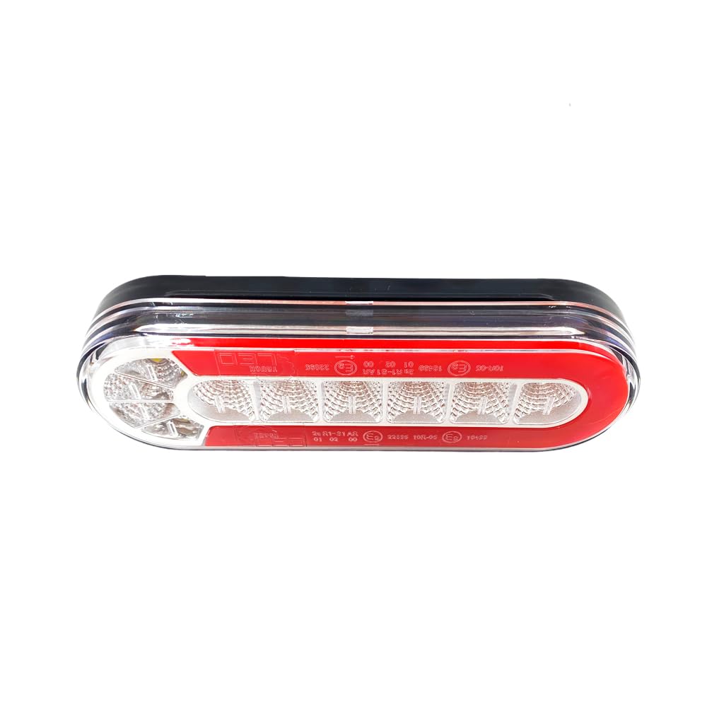 PILOTOS LED CUATRO FUNCIONES PARA CARROCERÍA CAMIÓN REMOLQUE MINI DISEÑO 12V 24V (2 Unidades)