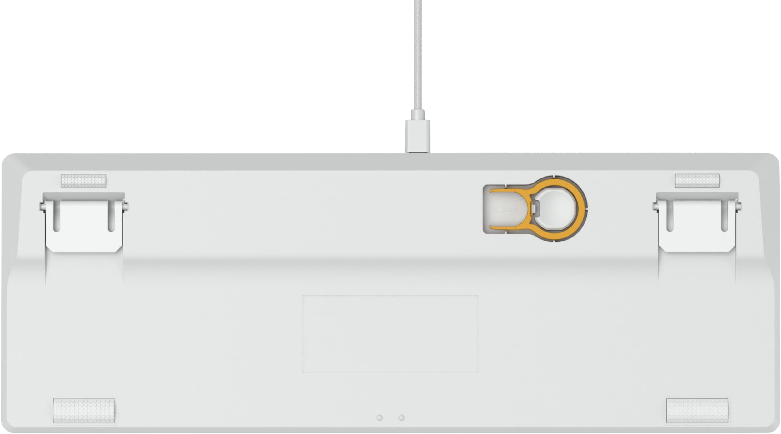 Glorious Gaming GMMK TKL (85%) - Mechanical Gaming Keyboard, Gateron Brown Switches (Tactile), Doubleshot Caps, Per Key RGB, Hotswap & Customisable, TKL Design, American QWERTY Layout - White