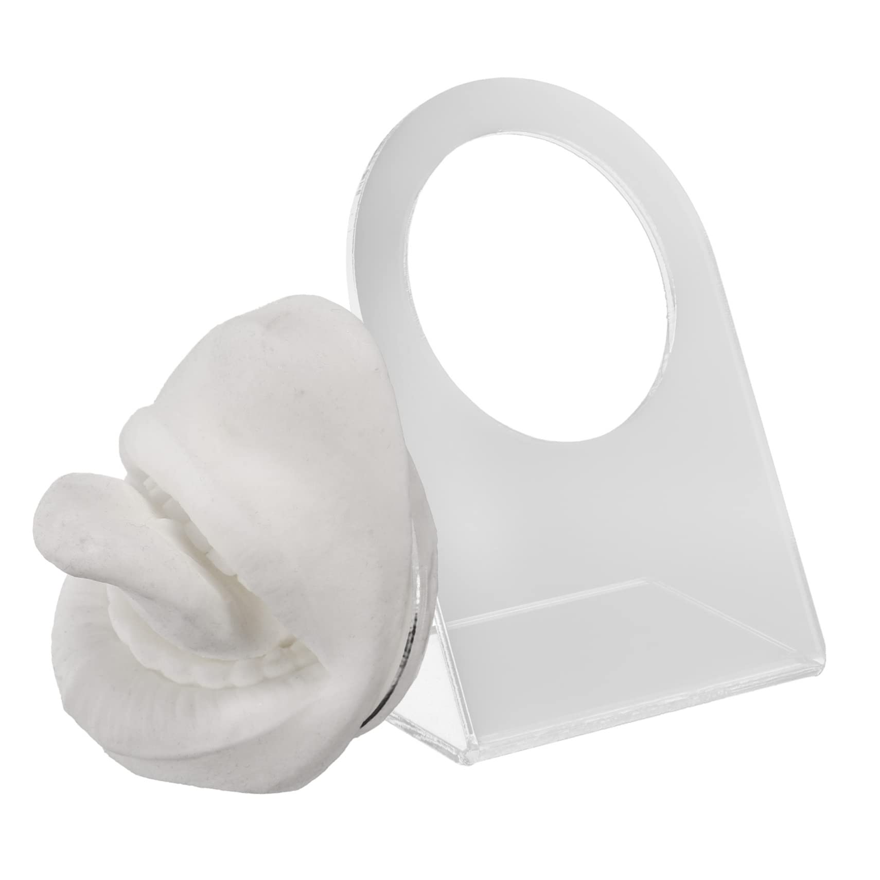 Healeved 2sets Facciali Silicone Per Piercing Lingua Esercizi Simulazione Facile Usare Superficie e Flessibile Per Dimostrazioni Piercing