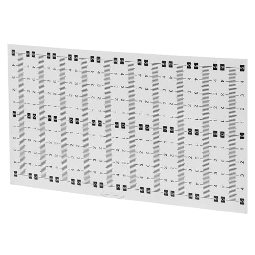Cinta adhesiva medidora Mipcase con escala 5-0-5 cm