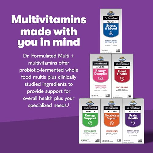 Garden of Life Dr. Formulated Multi+ Brain Health for Memory & Focus, 30ct - image 7