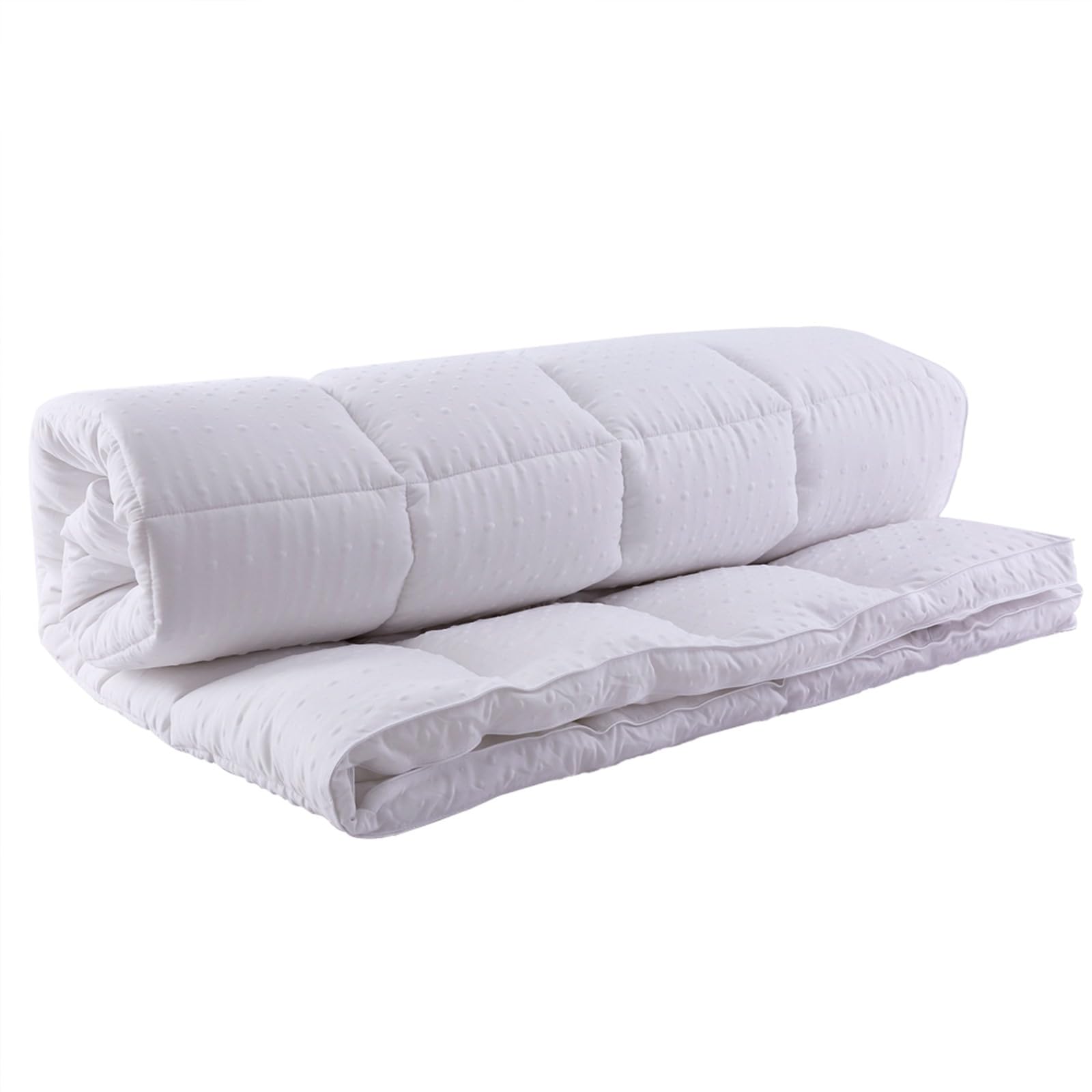 Bedecor 3D Topper Matrimoniale 180x200cm, Topper Materasso Matrimoniale di Microfiber per Divano Letto Extra-Morbido, Antiallergico, lavabile in lavatrice