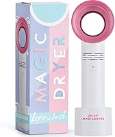 Vista 11 de Lyon Lash Portable USB Rechargeable Bladeless Mini Fan/Air Conditioning Blower/Handheld Cooling Dryer, Essential Eyelash Extension Supplies, Dries