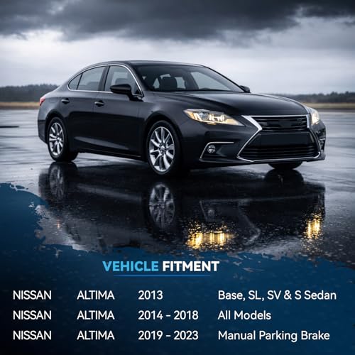 Image of Detroit Axle - Brake Kit for 2013-2023 Nissan Altima, 2014-22 Ceramic | Brakes Pads Drilled Rotors Replacement 11.65 inch Front & 11.46 inch Rear Rotor