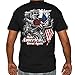 Biker Life Clothing Trump/Clinton Fell Off T-Shirt (L, Black)