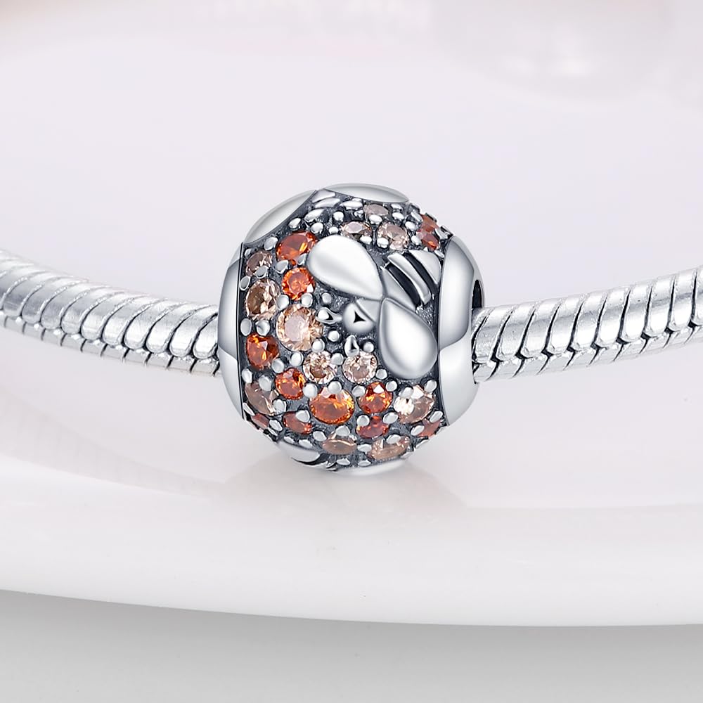 Charms pasuje Pandora bransoletki z charmsami dla kobiet, 925 srebro Sterling koralik zwisający wisiorek, dziewczyna biżuteria z koralików, biżuteria DIY dla dziewczyn