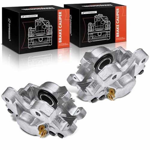 A-Premium Disc Brake Calipers Assembly Compatible with Jaguar Models - XJ12 1974-1979, XJ6 1974-1987, XJS 1976-1994, XKE 1974, Vanden Plas 1982-1987 - Rear Driver and Passenger Side