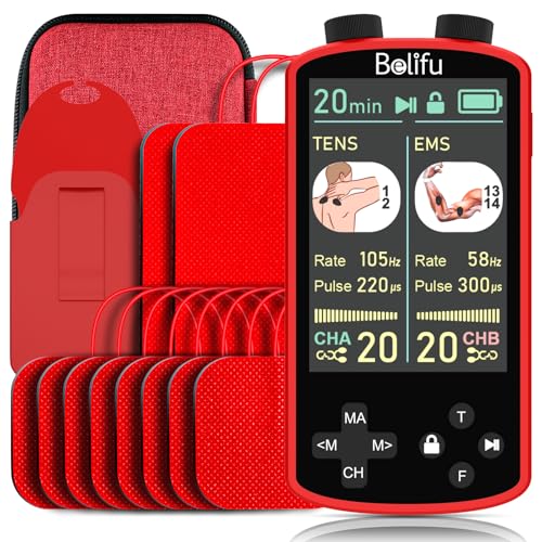 Belifu TENS EMS Unit Muscle Stimulator