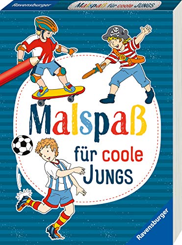 Preisvergleich Produktbild Malspaß für coole Jungs ab 4 Jahren