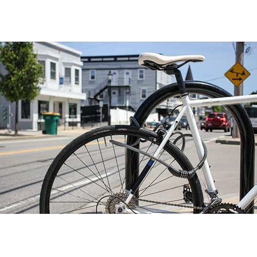 Kryptonite Resettable Combination Bike Lock Cable, 6ft. x 12mm Braided Steel Cable Anti-Theft Security Bicycle Lock with Keys for Outdoor Equipment, Bicycles, Scooters, Fence, Gate by Kryptonite - Image 4