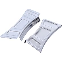 Chrome Metal Frame Down Tube Cross Brace Covers for Harley Touring Street Glides Road Glides Road Kings Trikes 1999-2013