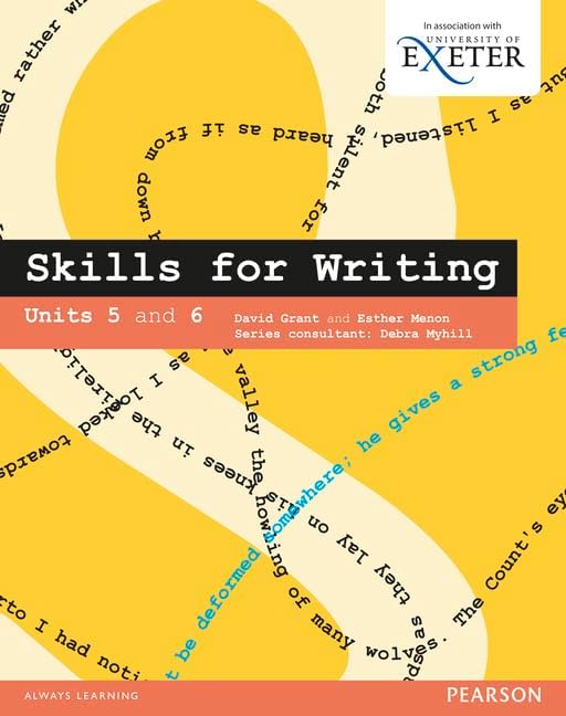 Skills for Writing Student Book Units 5-6 Paperback – 21 Jan. 2014