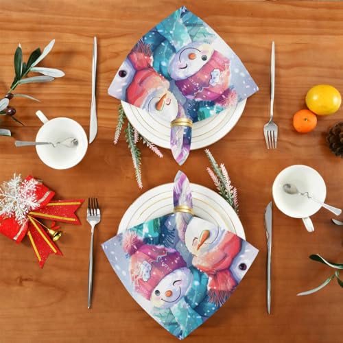 Servilletas de Tela Navidad Multicolor Pack 6 miniatura 5