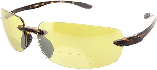 Lectores de sol bifocales sin montura para hombres y mujeres, estilo ligero, lentes de sol para lectura al aire libre