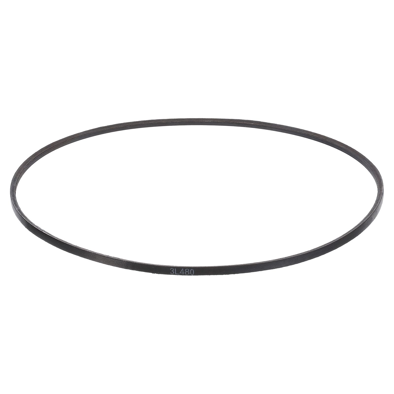 uxcell 3L480 Classic Wrapped Rubber V-Belt, 48"(1219mm) Outside Circumference, 3L Profile V Belt 3/8" Width 7/32" Height