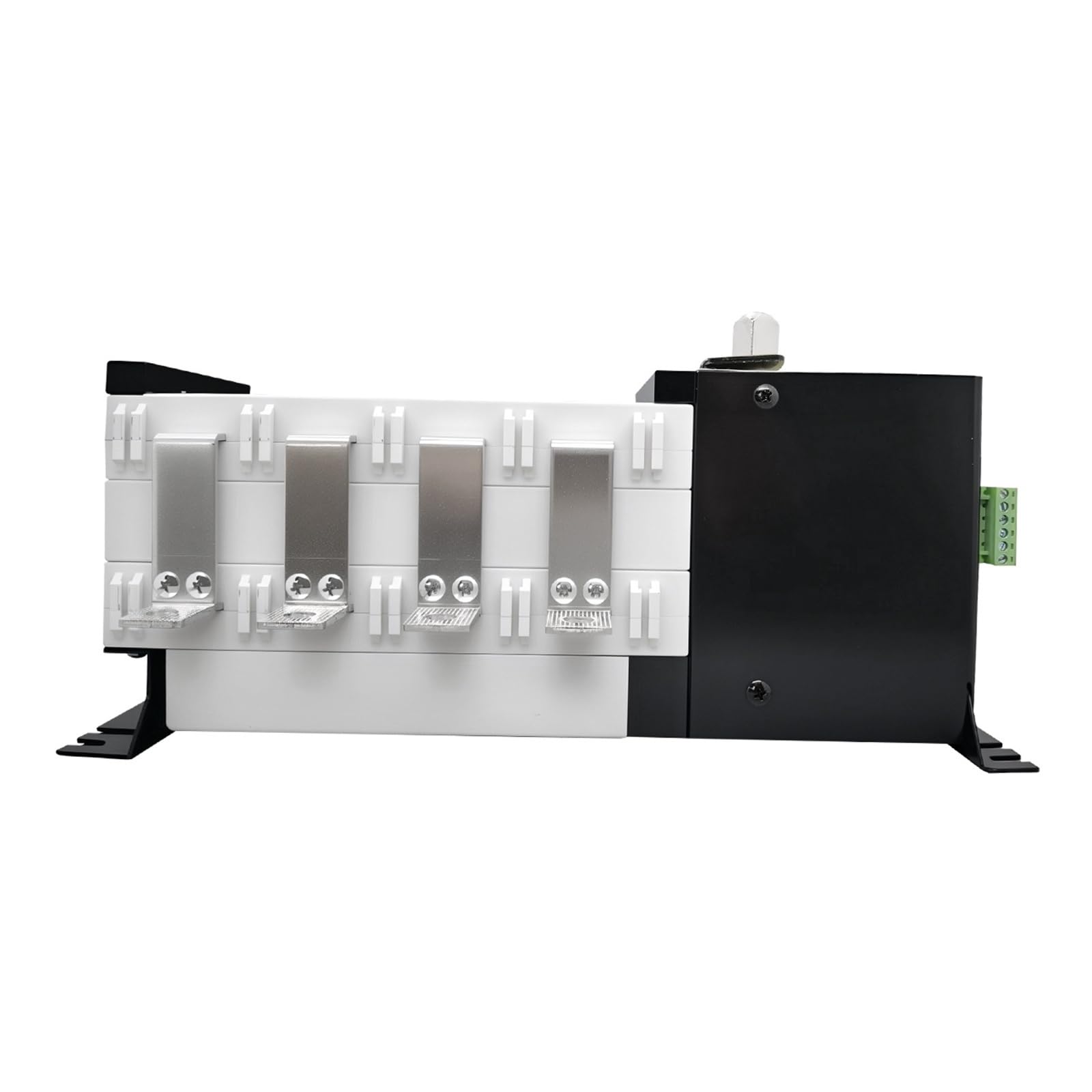 Selettore elettrico di trasferimento a doppia alimentazione ATS classe PC 4P 250A 400 V CA o manuale 2 ingressi 1 uscita