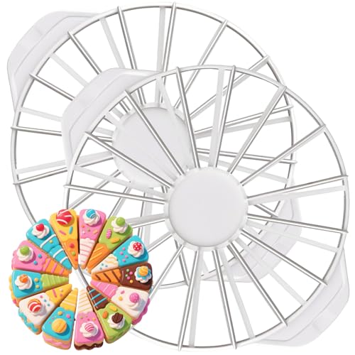 RTIOUJGI Verstellbarer Kuchenteiler & Tortenschneider – präzise 10/12 & 14/16 Stücke – lebensmittelecht & spülmaschinenfest – 2er Set für runde Kuchen, Geburtstag & Profi-Backen RTIOUJGI Verstellbarer Kuchenteiler & Tortenschneider – präzise 10/12 & 14/16 Stücke – lebensmittelecht & spülmaschinenfest – 2er Set für runde Kuchen, Geburtstag & Profi-Backen