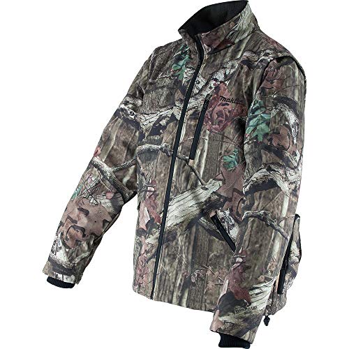 Makita DCJ201Z2XL 18V LXT Lithium-Ion Cordless Mossy Oak Heated Jacket, Camo,2X-Large