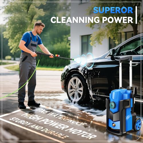 Portable Power Washer Battery Operated