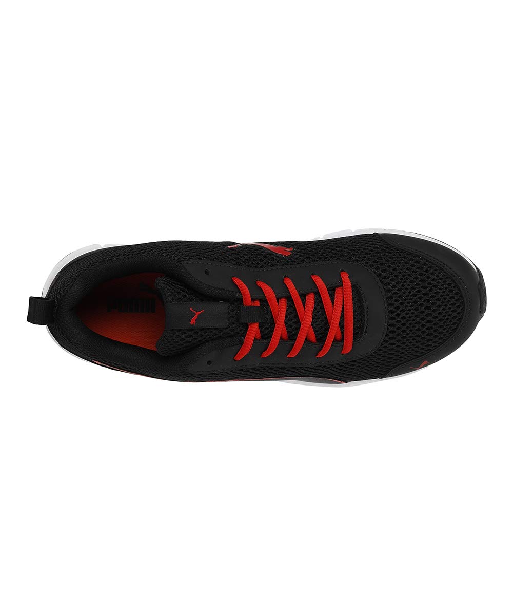 Puma Men , Rapid Runner IDP , Black-High Risk Red , Sneaker , 6UK , (37116601) 2
