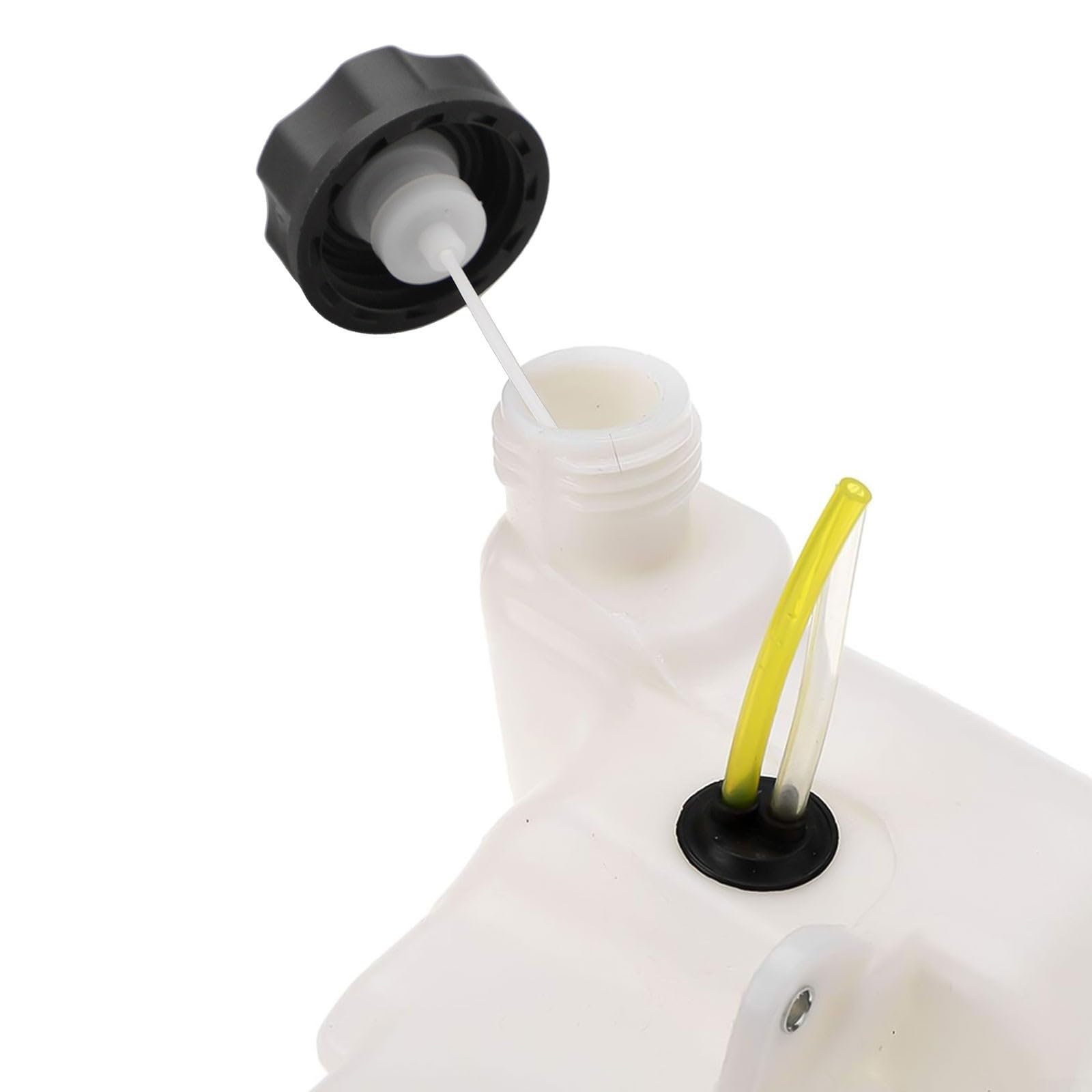 Bouchon De Réservoir Carburant De Remplacement - Compatible Taille-haie, Débroussailleuse 43Cc à 55Cc - Plastique Noir