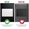 METRONIC Bubble Mailers 10.5x16 Inch 25 Pack Black Large Bubble Mailer Self Seal Waterproof Thick Padded Envelopes for Packaging, Mailing, Shipping