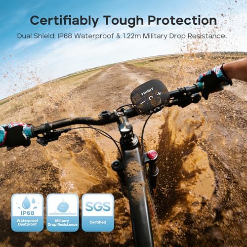 Tribit StormBox Micro 3 Portable Bluetooth Speaker, 13W, IP68 Waterproof — view 2