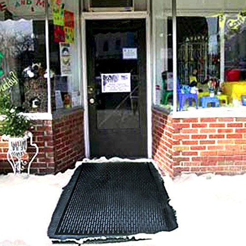 Cozy Products ICE-SNOW Ice-Away Heated Snow Melting Mat for Outdoor Use