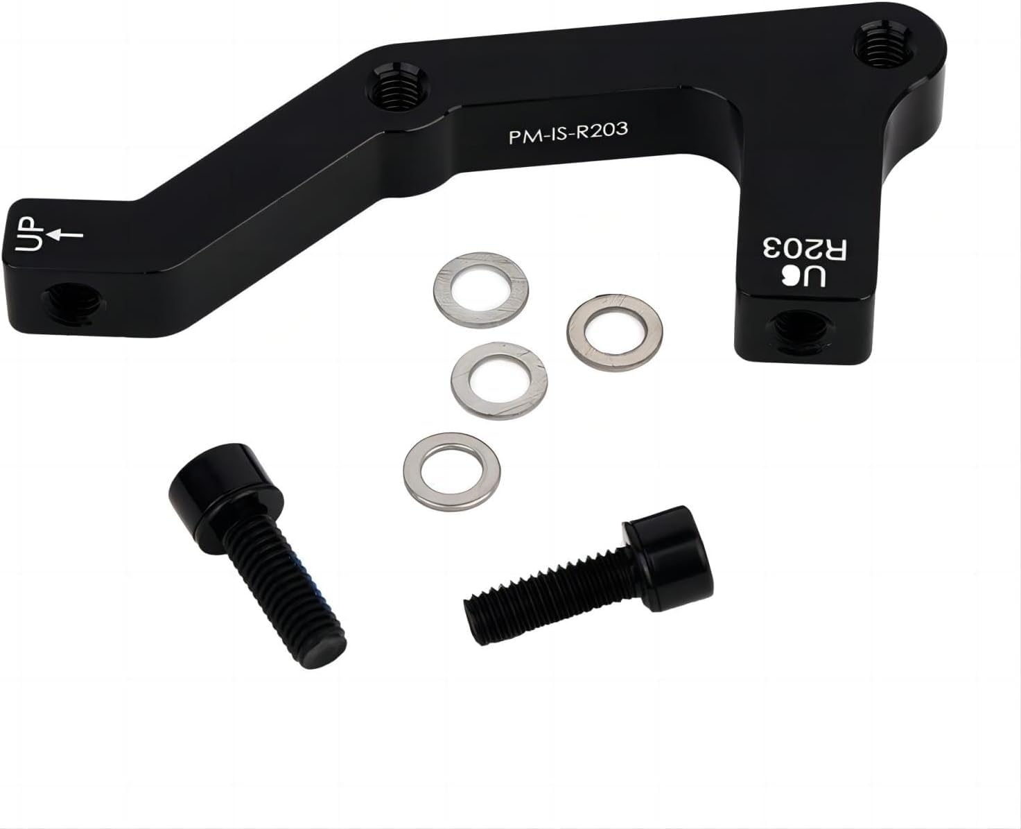 Adaptador Montaje Freno Disco, Adaptador de Pinza de Montaje de Freno de Disco de Bicicleta B-F203 para Bicicleta de Montaña MTB