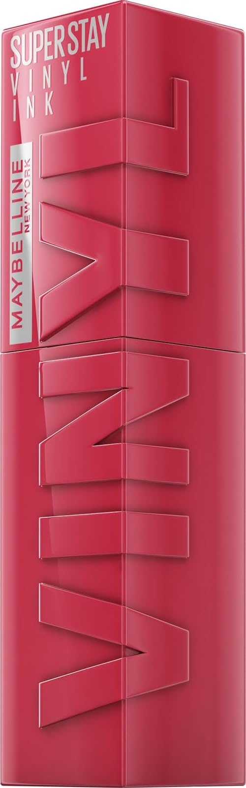 Maybelline Liquid Lipstick Lip Colour Super Stay Vinyl Ink, 20 Coy