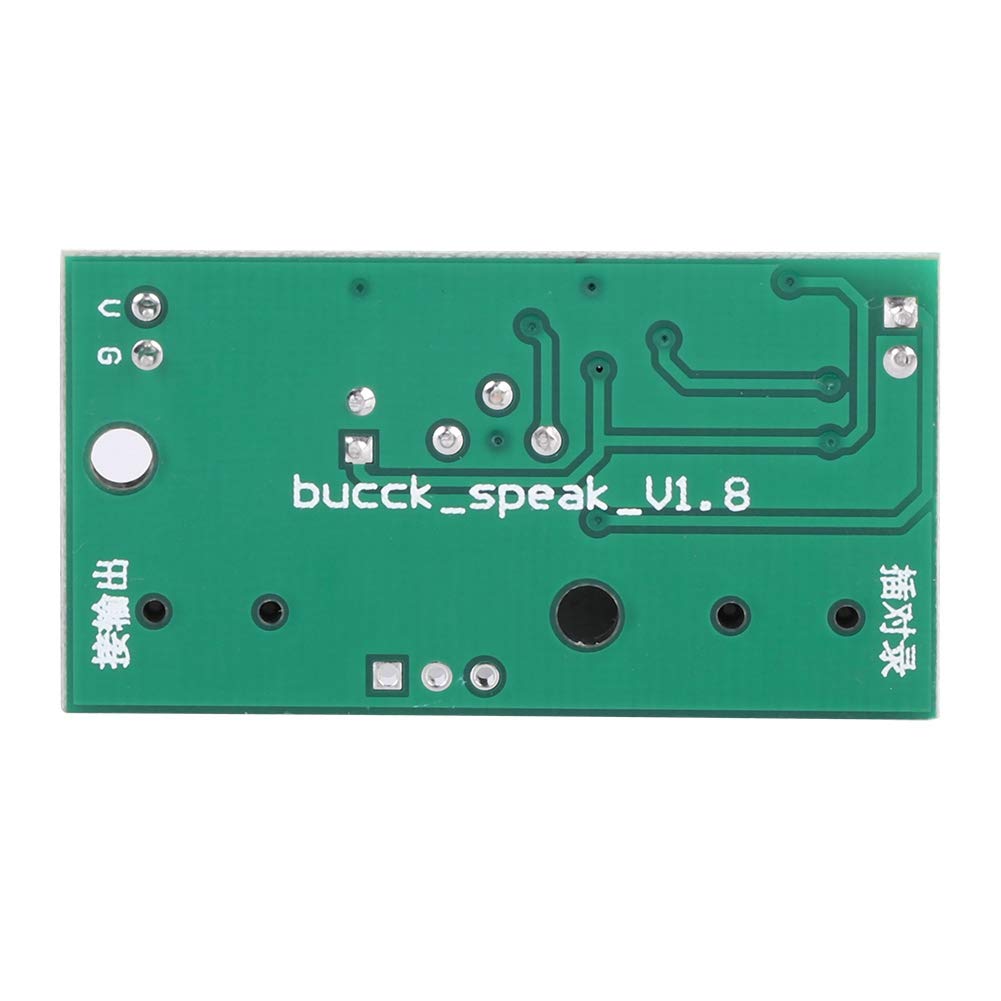 Scheda amplificatore per componenti elettronici moduli microfono Guadagno regolabile Suono Segnale audio Modulo amplificatore microfono Altoparlante audio DC 2,6-10V