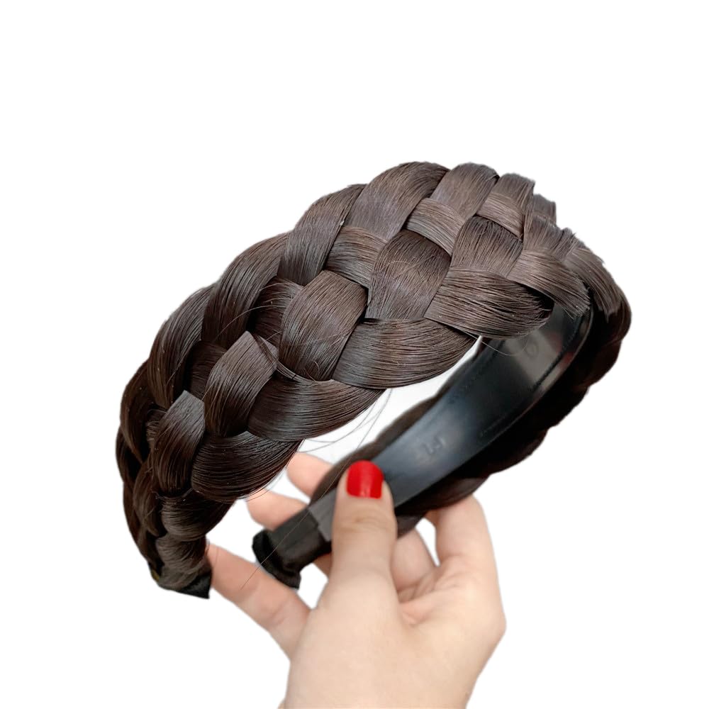 Braided Hair Headbands, Women's Hair Accessories, Braided Hair Wig, Headband, Women's Headband Hair Bands with Teeth