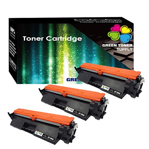 GTS 3-Pack Compatible CF294A Toner Cartridge 94A hp94A Work for Laser Jet Pro MFP M148dw M148fdw M118 Printers