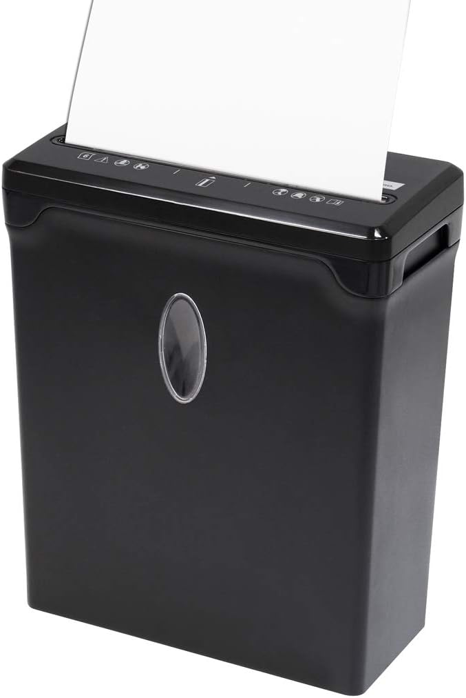 Sentinel Shredders FX62B 6-Sheet High Security Cross-Cut Paper Credit Card Shredder