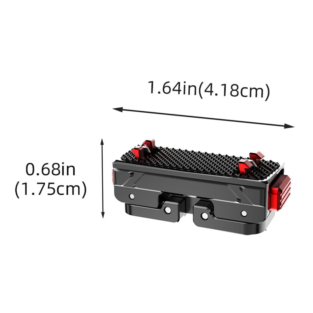 para Insta360 Ace Pro2 X4 Ace Pro2 Base metálica de liberación rápida Adaptador magnético, Accesorio de Tapa Superior (Base)