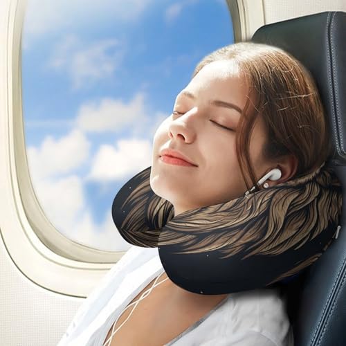Almohada de espuma viscoelástica u-shaped para viaje 30x25 cm miniatura 3
