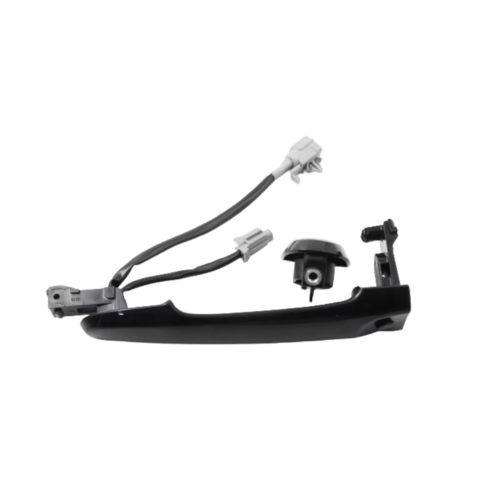 NingRuiBhd Car Sliding Outer Door Handle for Nissan for Juke 2010-2019 Front Outside Door Handle O S Driver Right Side Keyless Entry(A with Hole)