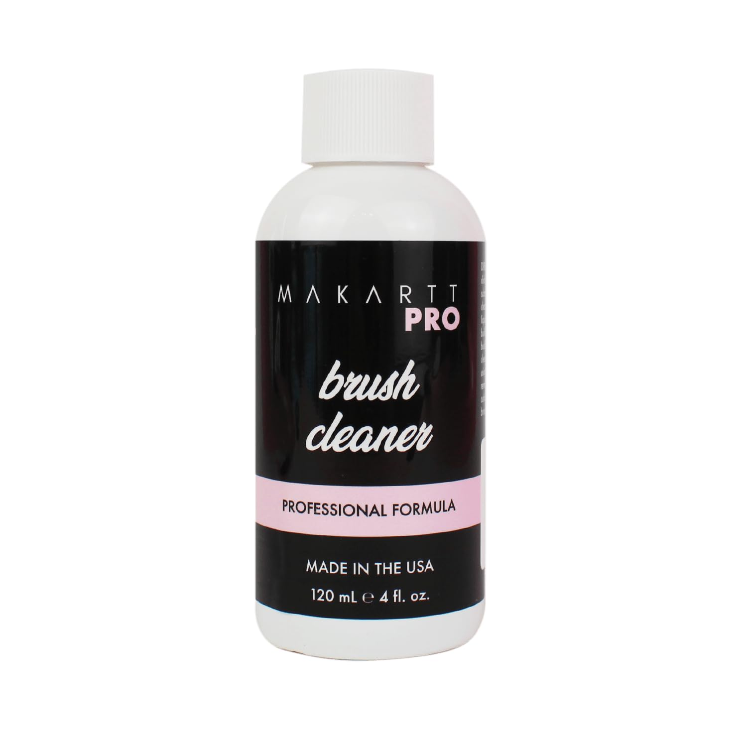 Professional Acrylic Brush Cleaner & Conditioner for Acrylic Kolinsky Brushes and Brushes for Nail Technicians 4oz/118 ML