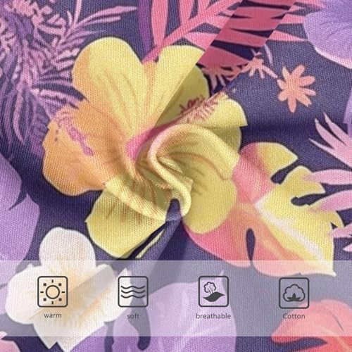 Girls' Hipster Panties Briefs Underwear for Baby Girls Colorful Tropical Floral Pattern Digital Download3