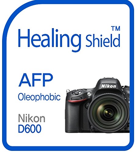 Healingshield �X�L���V�[���t���ی�t�B���� Oleophobic AFP Clear Film for Nikon Camera D600 [2pcs]