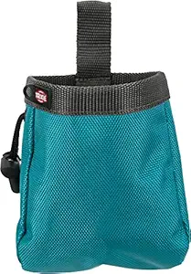 Trixie: - Baggy Snack Bag, Made with Durable Polyester Perfect to Carry on Pet Adventures | Attaches to Your Belt with a Clip and Loop Feature - 10 ? 14 cm