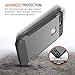 Trianium iPhone 8 Plus Case [Duranium Series] with Holster Case Heavy Duty Cover and Built-in Screen Protector for Apple iPhone8 Plus Phone (2017) Belt Clip Kickstand [Full Body Protection]- Gunmetal
